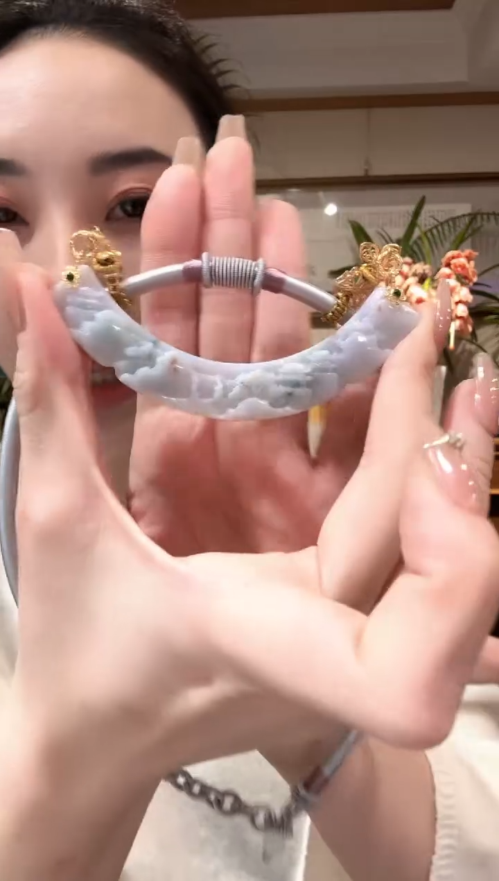 【闪购商品】翡翠颈饰未镶嵌国风