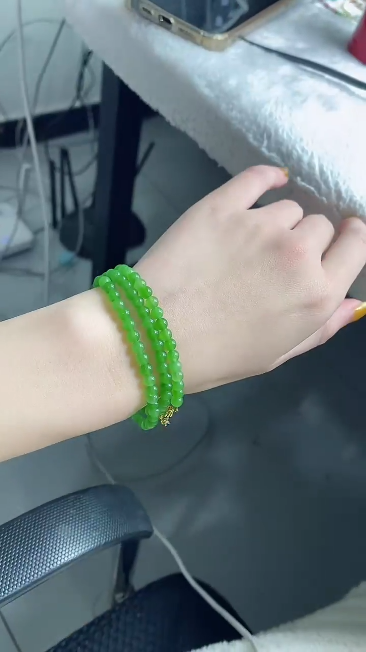 【闪购商品】和田玉（碧玉）项链14K金镶嵌诗宁甄选珠宝SYZB109