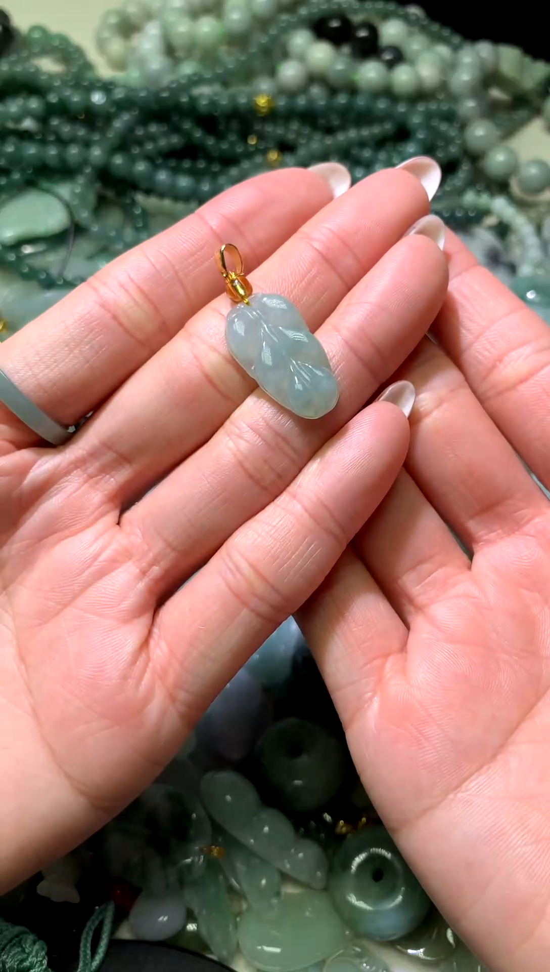 吊坠(不含链)未镶嵌翡翠1