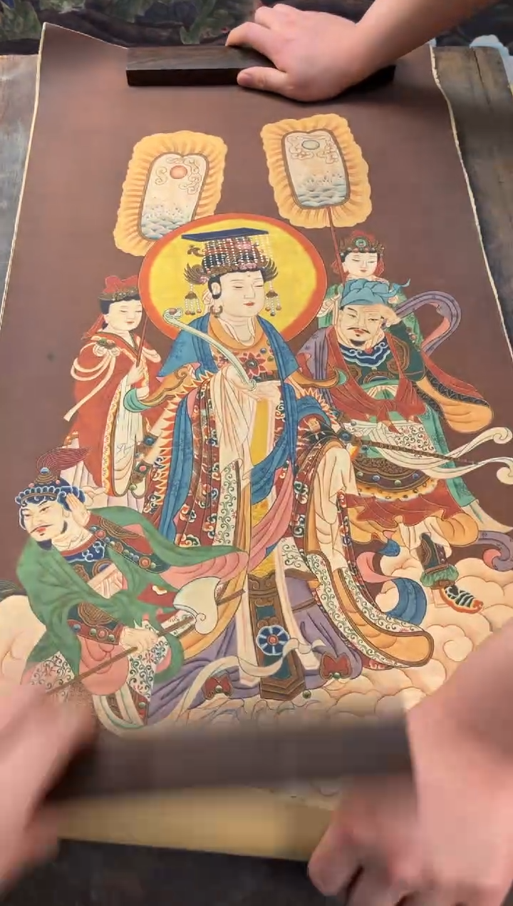 卷轴画刘洋画院老六专属AA96