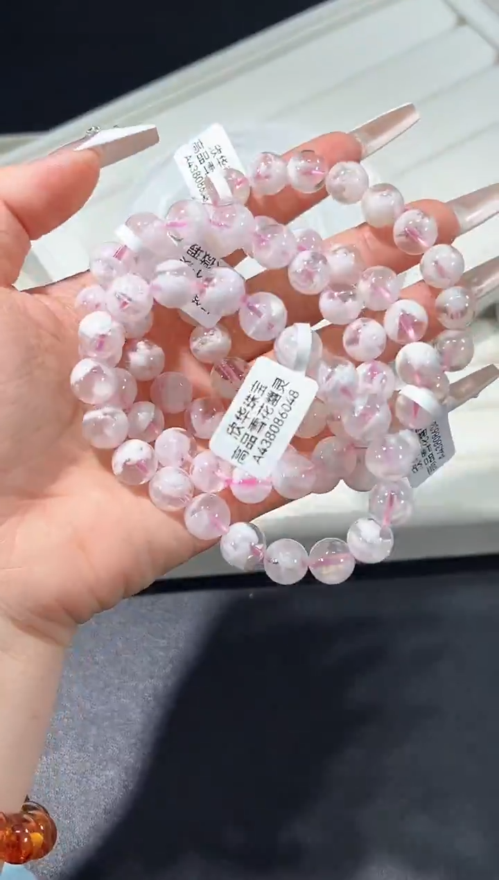 未镶嵌手串水晶51n多样性发其一【1条】默认微瑕10mm