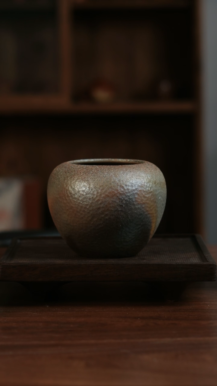 【闪购商品】二生陶作纯柴烧小水盂