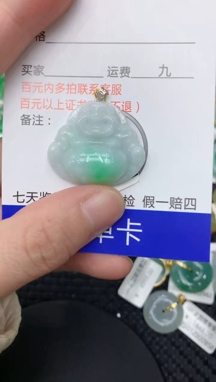 【闪购商品】翡翠颈饰18K金镶嵌111111111111
