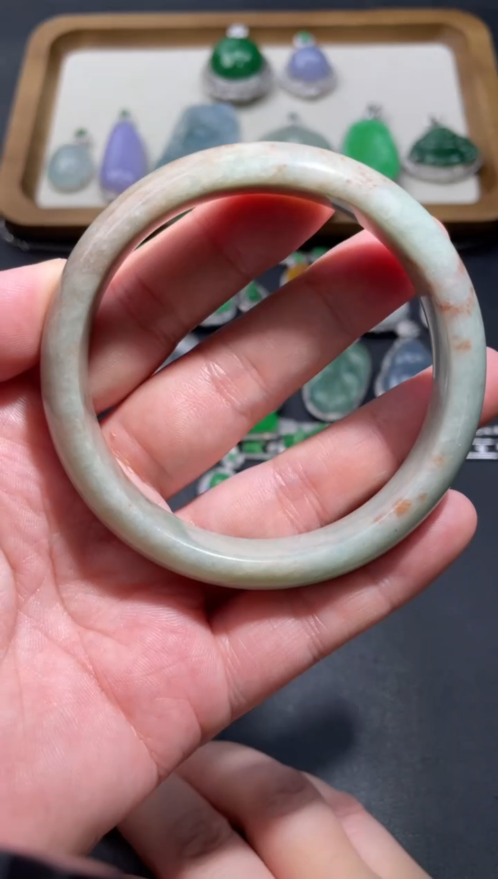 【闪购商品】翡翠手镯未镶嵌17...........