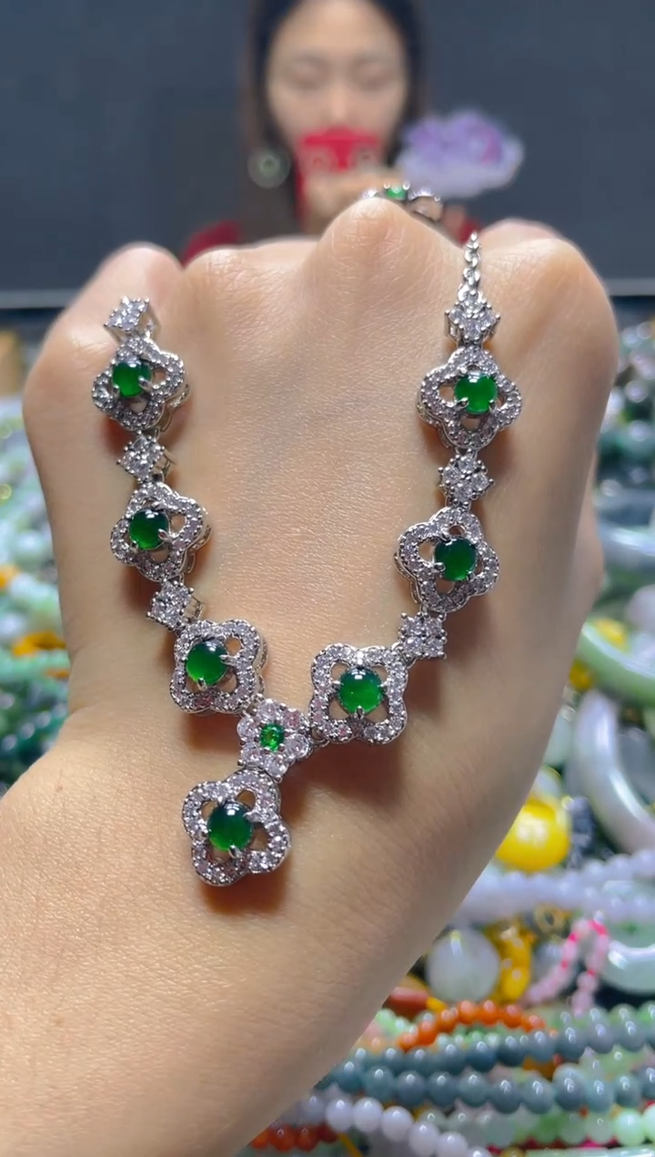 颈饰未镶嵌翡翠多样性发货择优发货