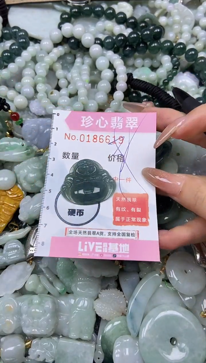 翡翠未镶嵌颈饰闪购链接0186619
