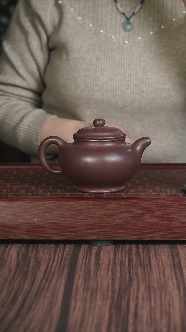 【闪购商品】紫砂茶壶wxj  紫泥  大掇只