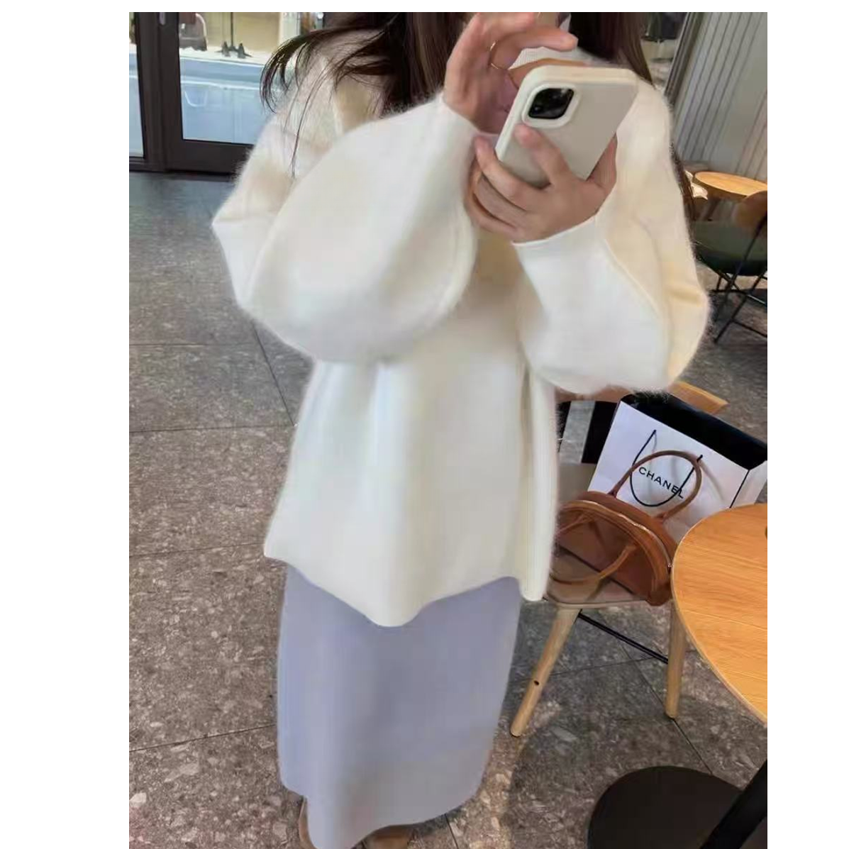 ZH 3-36652新款时尚大版毛衣