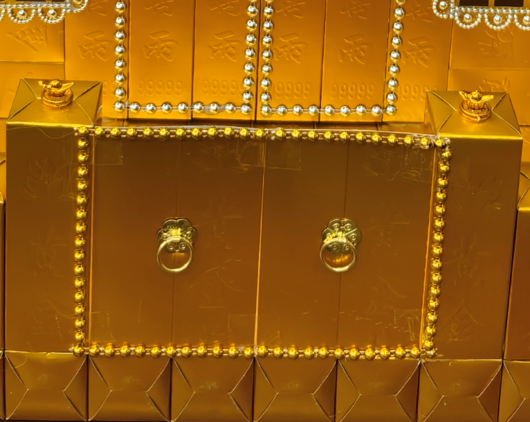 梅花型门拉手装饰陈设摆件