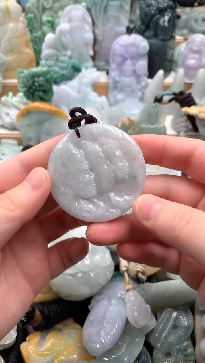 吊坠(不含链)未镶嵌翡翠1