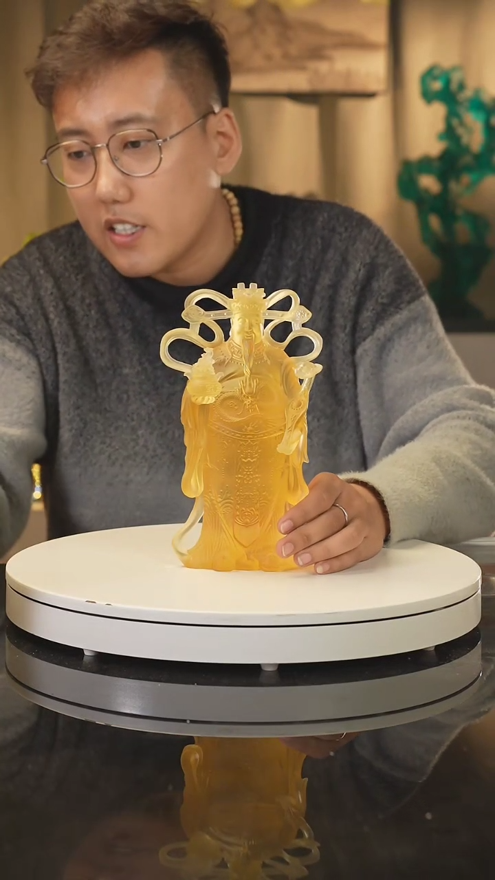 【闪购商品】雅致水晶琉璃 摆件 花器 果盘 茶酒具