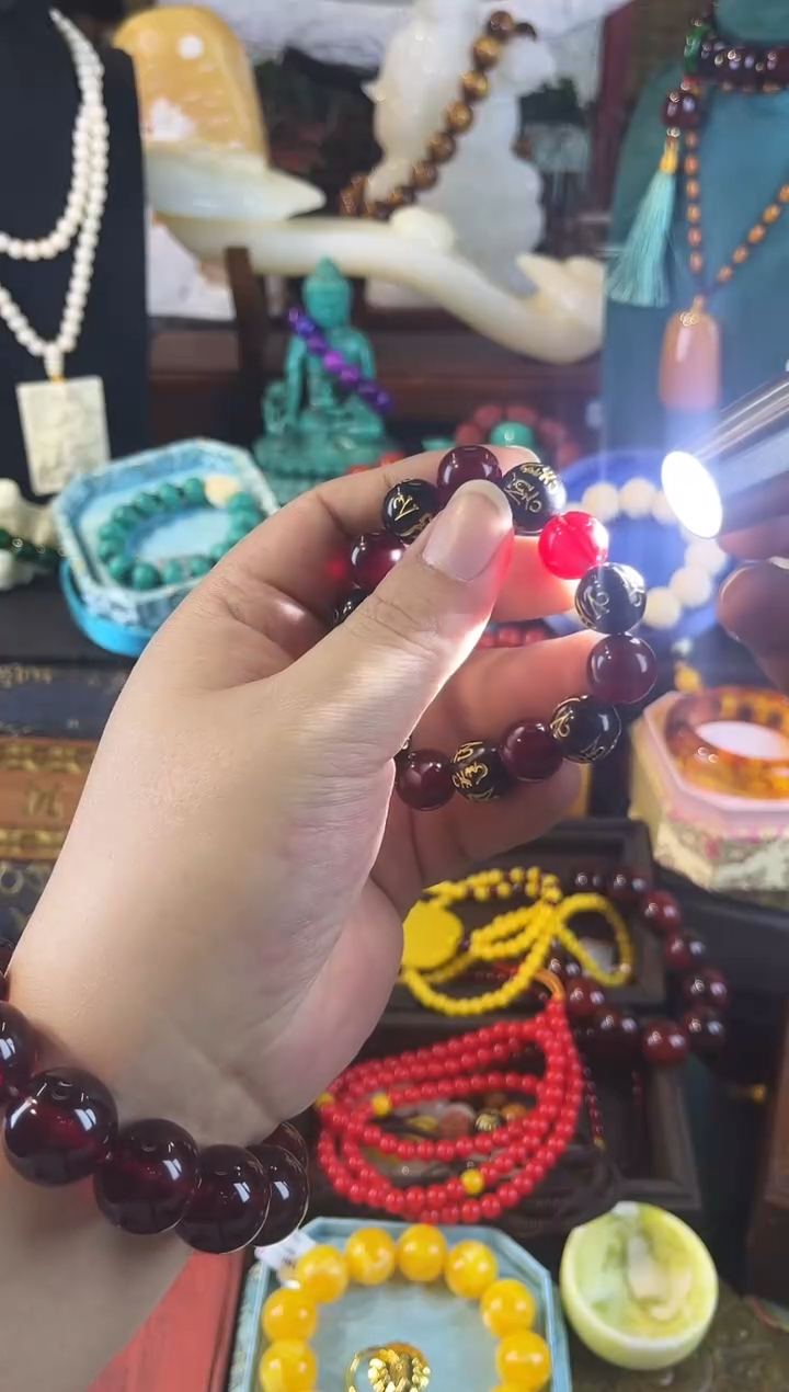 【闪购商品】琥珀裸石未镶嵌主播推荐——11212