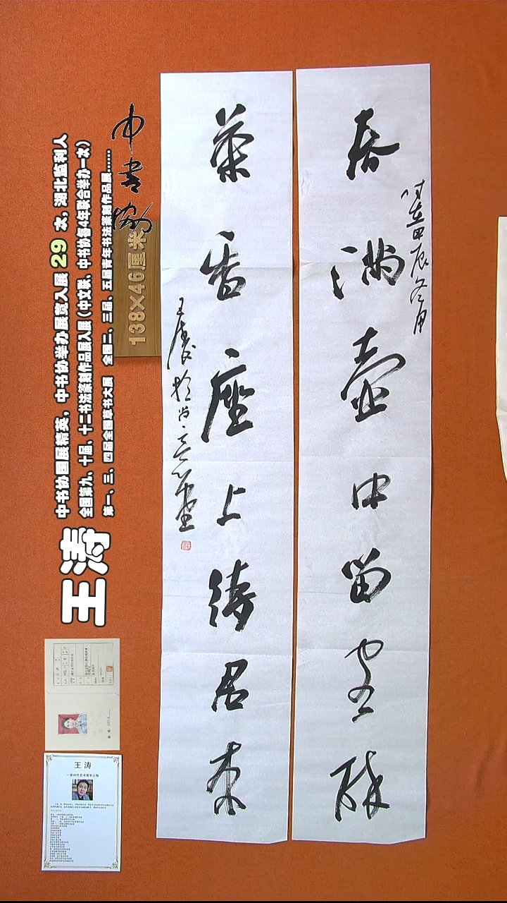 【闪购商品】书法396王涛书法作品