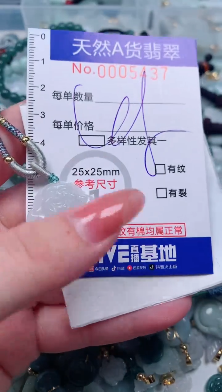 【闪购商品】翡翠颈饰未镶嵌00005437