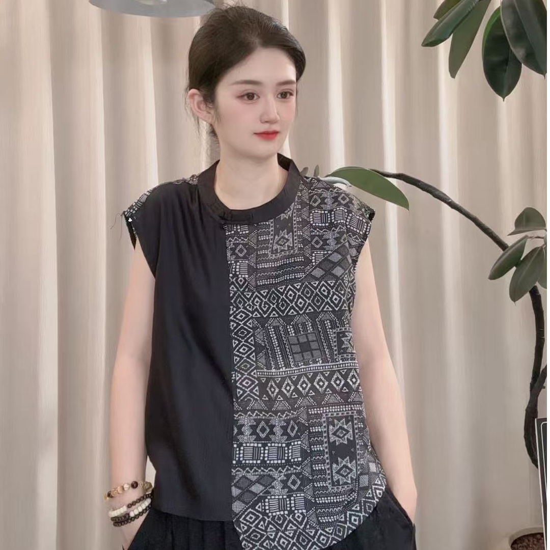 安然8923休闲民族风T