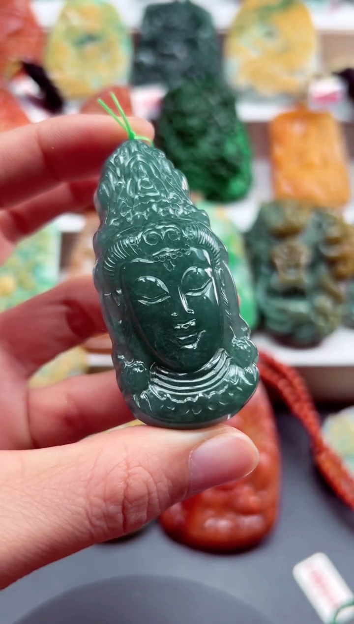 吊坠(不含链)未镶嵌翡翠天然翡翠