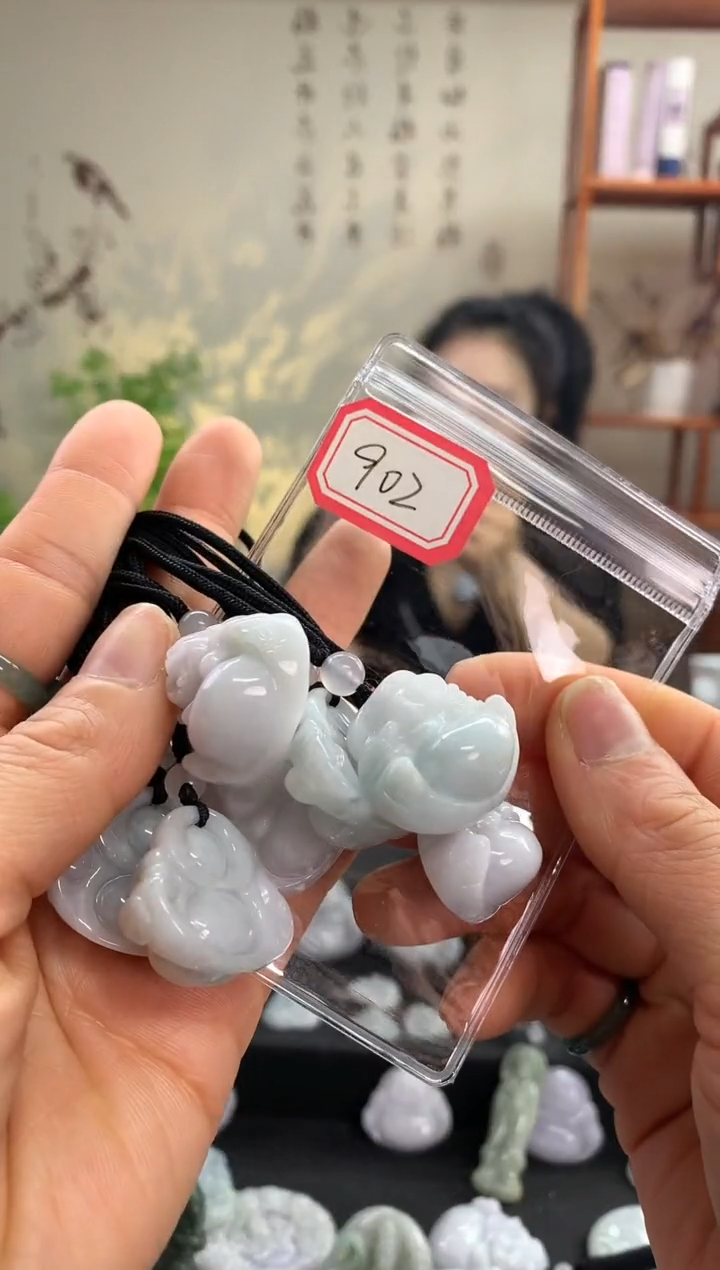 【闪购商品】翡翠颈饰未镶嵌佛公902 多样性发一件