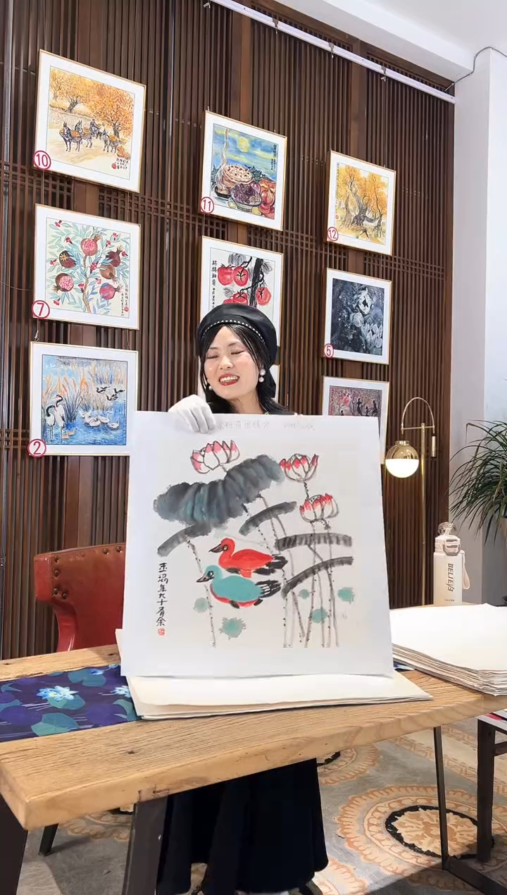 版画耿玉琨名章限量版画S