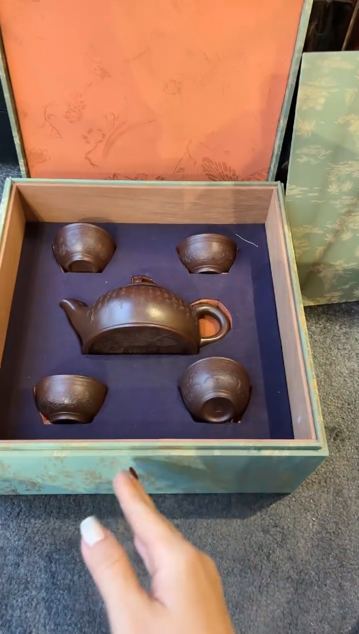 【闪购商品】紫砂茶壶26高端精品雕刻紫砂壶