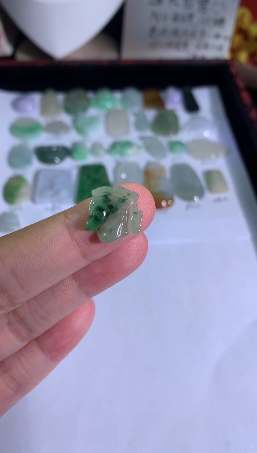 未镶嵌裸石翡翠仙子
