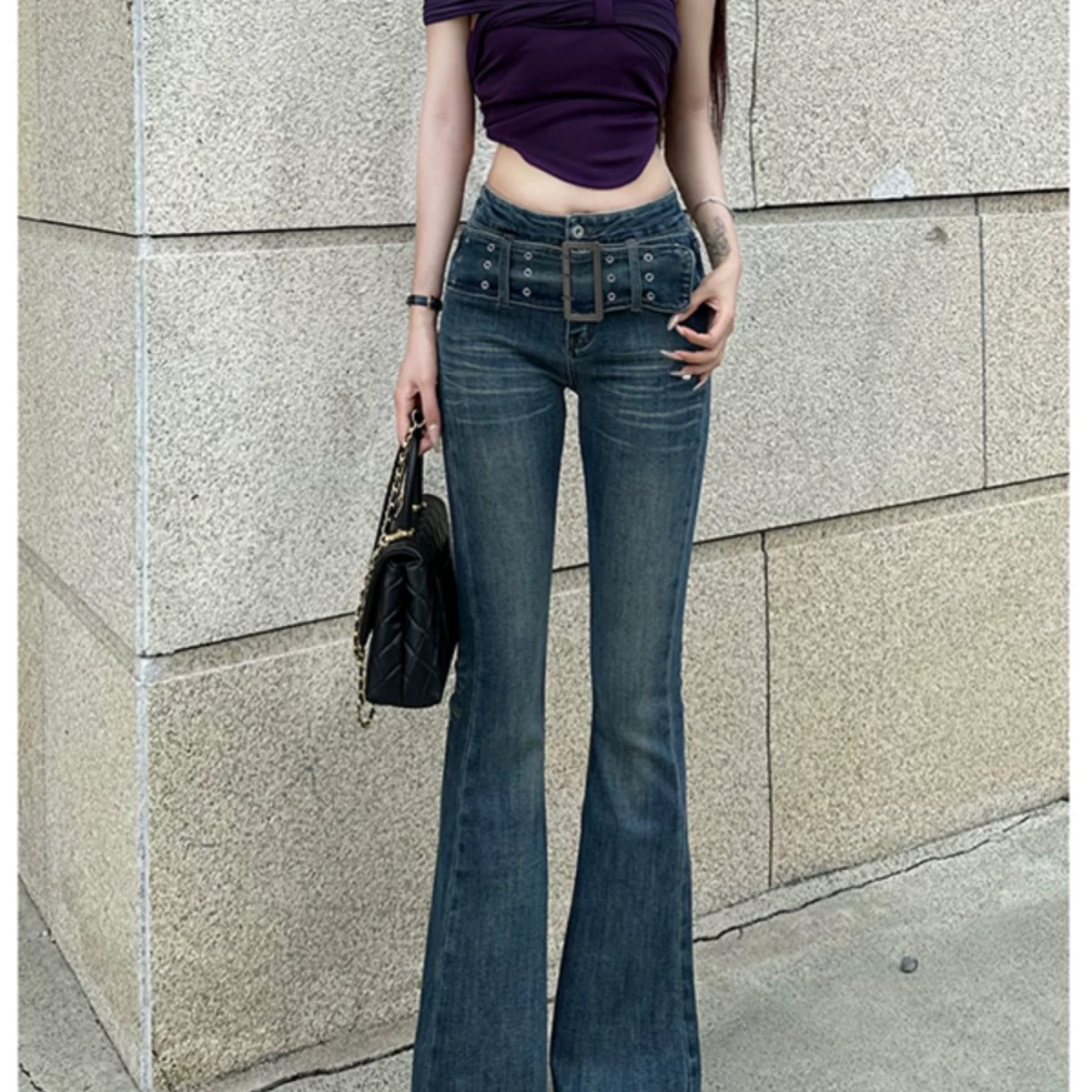 (901-950)【非图片款】春夏款高腰显瘦韩版百搭牛仔裤