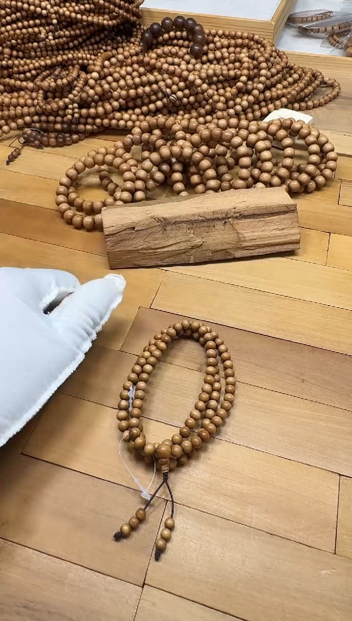 【闪购商品】檀香木手串/手链老山檀香四剖料0.6*108沉水