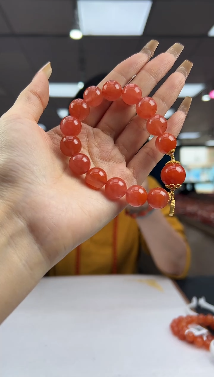 未镶嵌珠串南红玛瑙12.10-12mm（多样式）25079720880