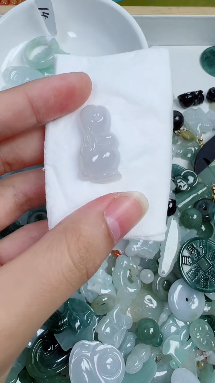 散珠翡翠303号链接，A货翡翠