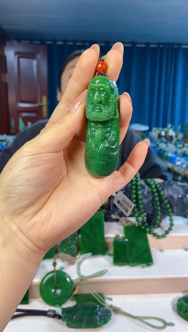 和田玉未镶嵌挂件1