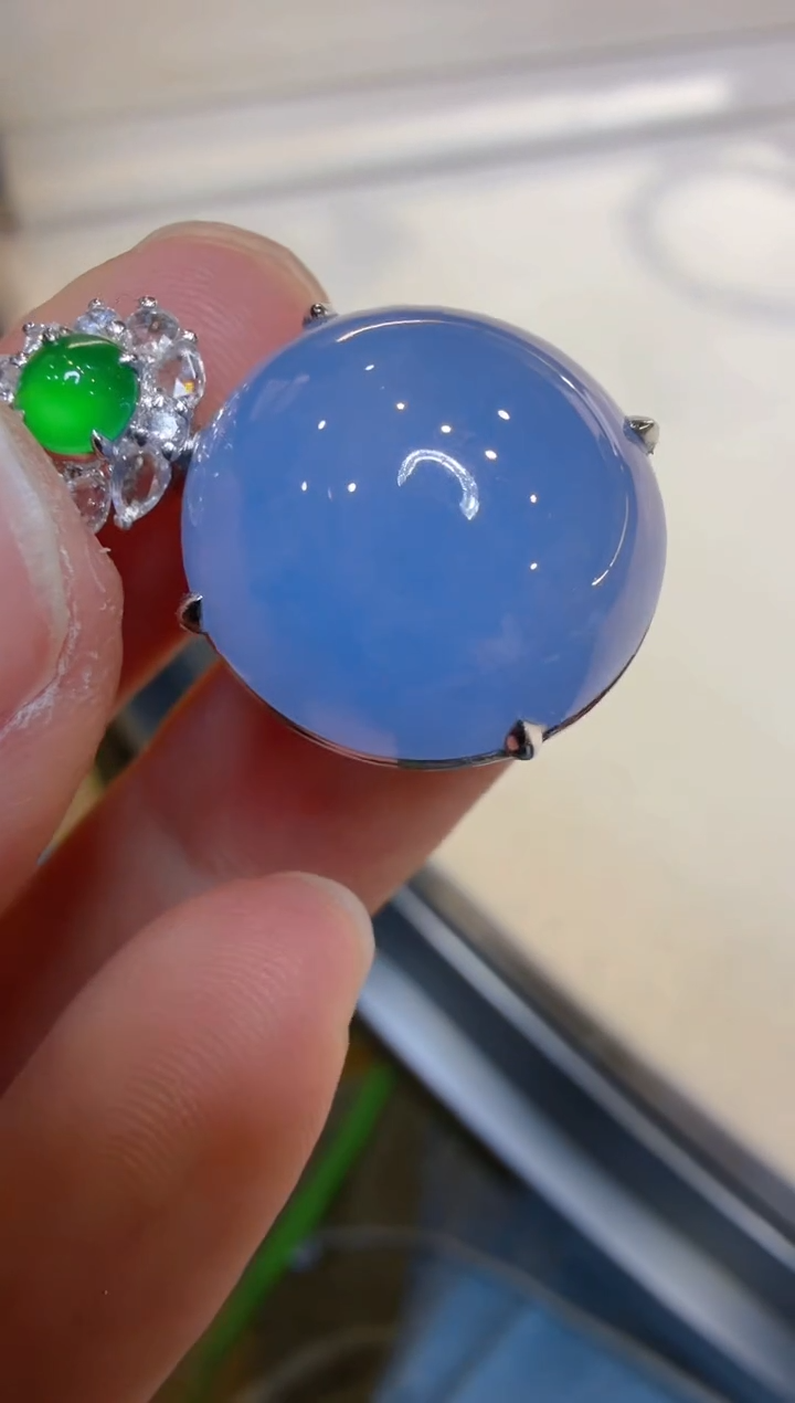 吊坠(不含链)18K金镶嵌翡翠多样性团购发一件