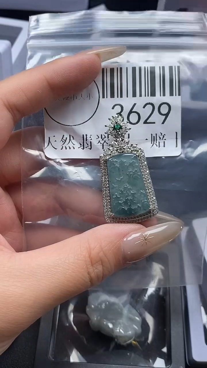 颈饰未镶嵌翡翠3629