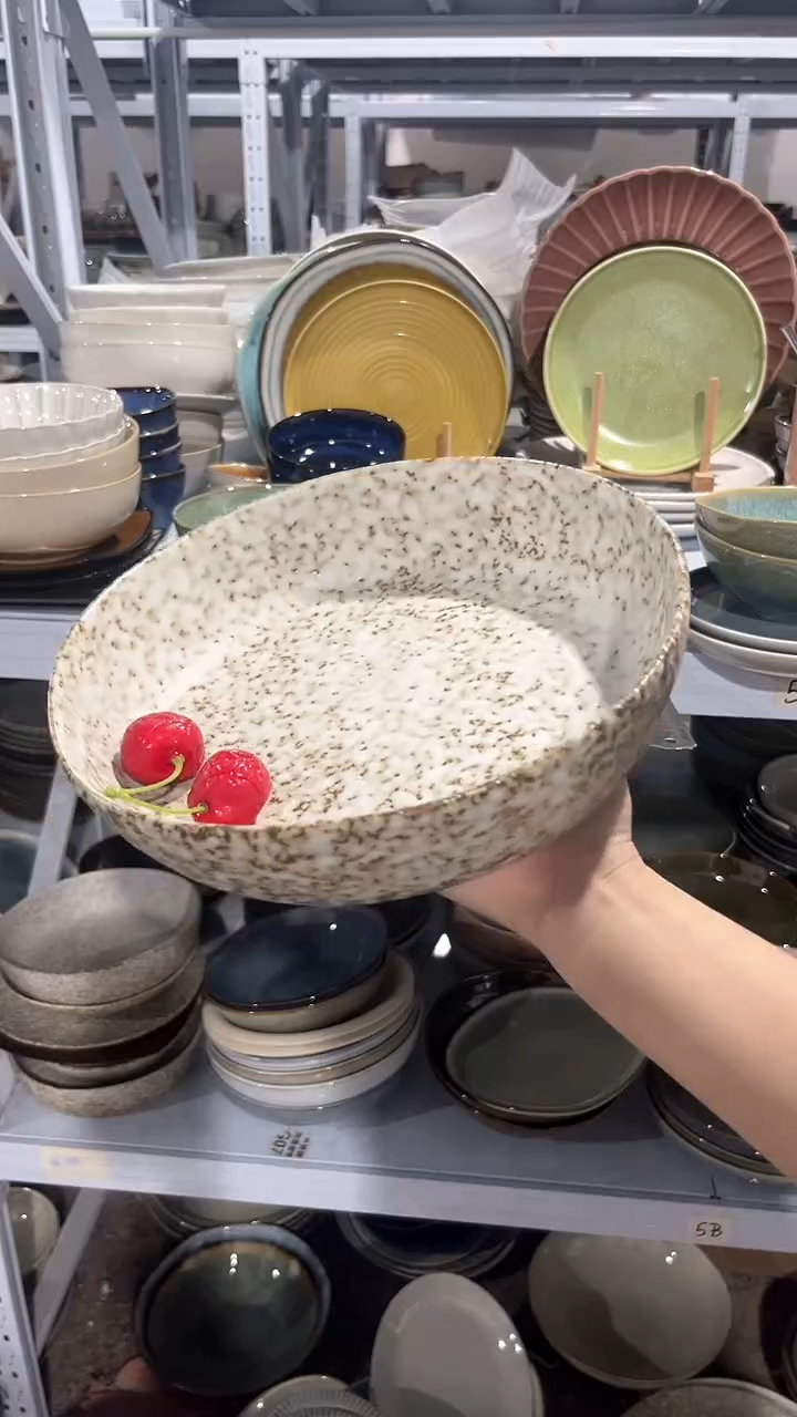 【闪购商品】瓷片外贸尾货瑕疵满20包邮X J3A大深盘