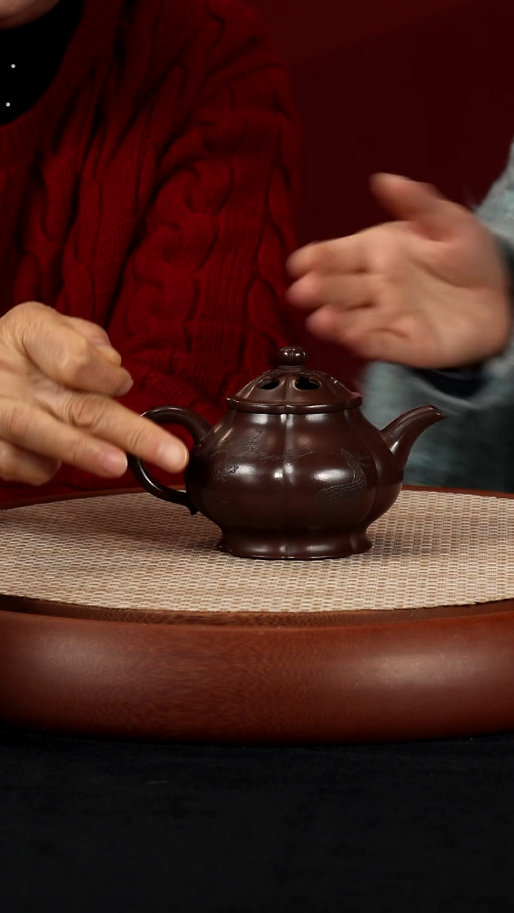 茶壶紫砂【k105】潘壶宜兴紫砂BJZ