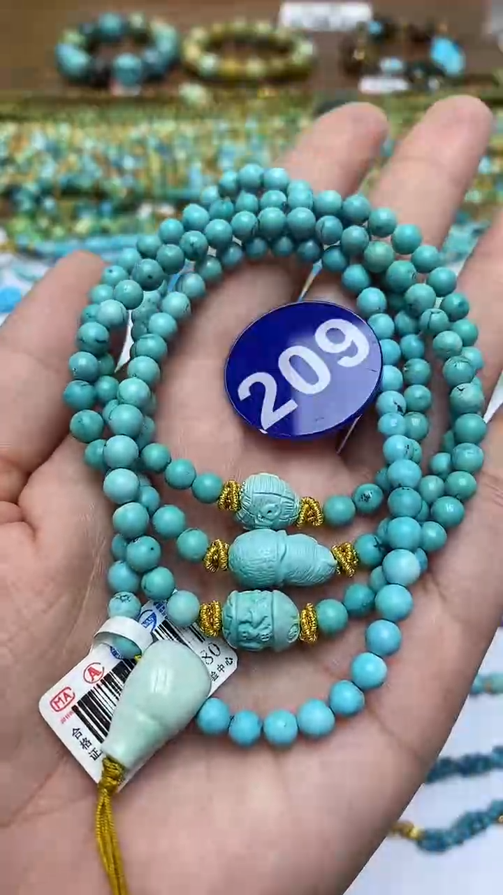 【闪购商品】绿松石项链未镶嵌209