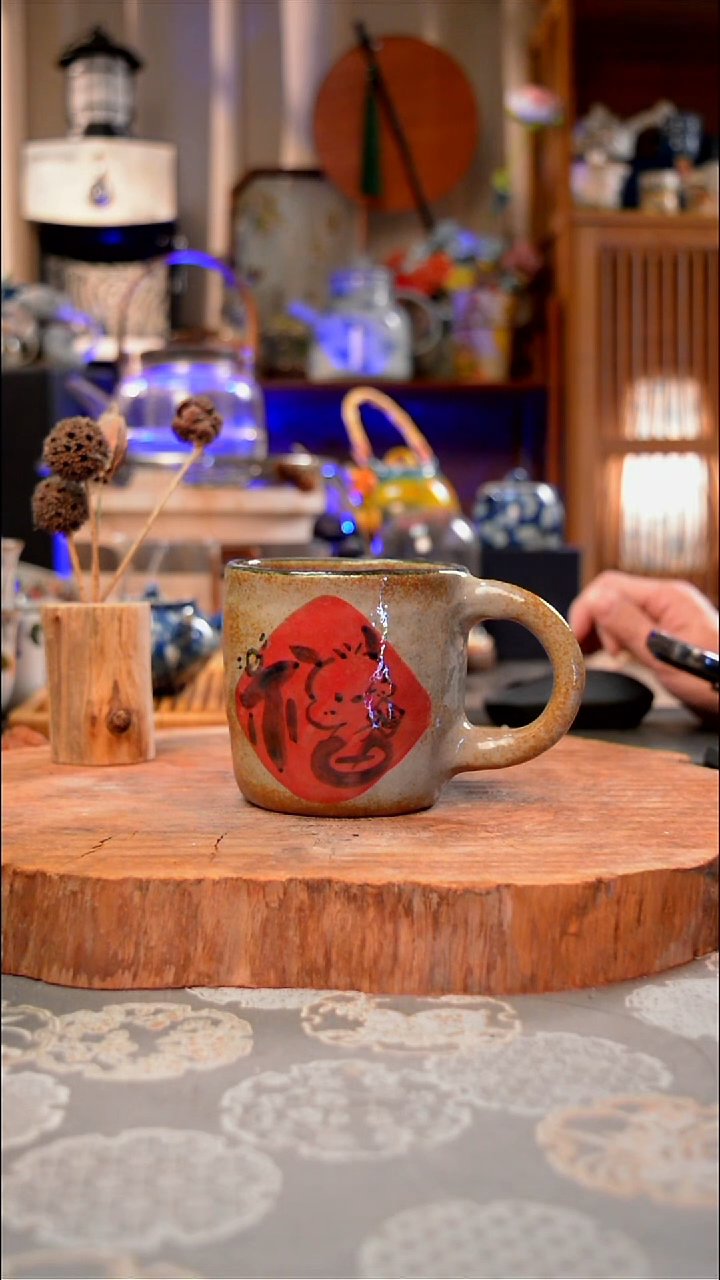 【闪购商品】杯子狗手工手绘手工手绘