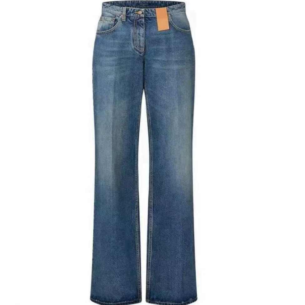 A046 直筒牛仔裤女（哎哟喂）