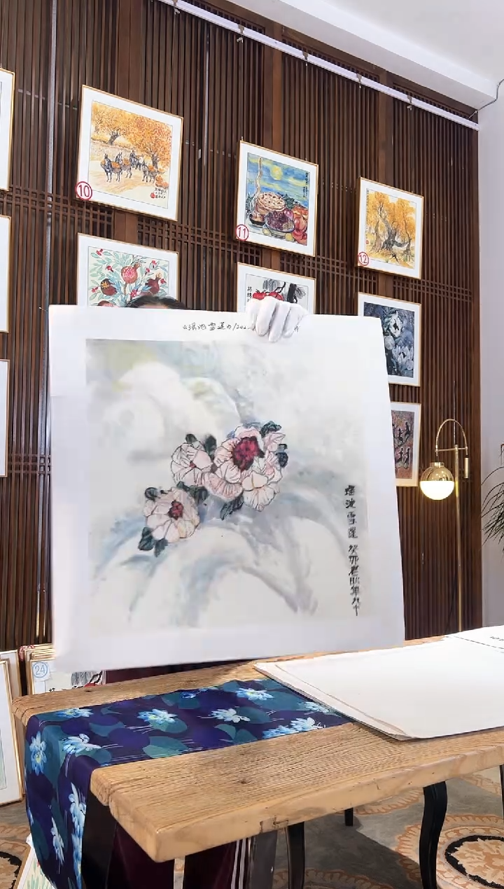 版画耿玉琨名章限量版画S