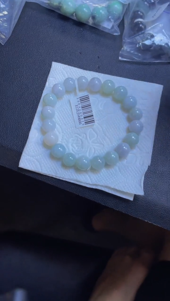 未镶嵌手链翡翠珠串10+
