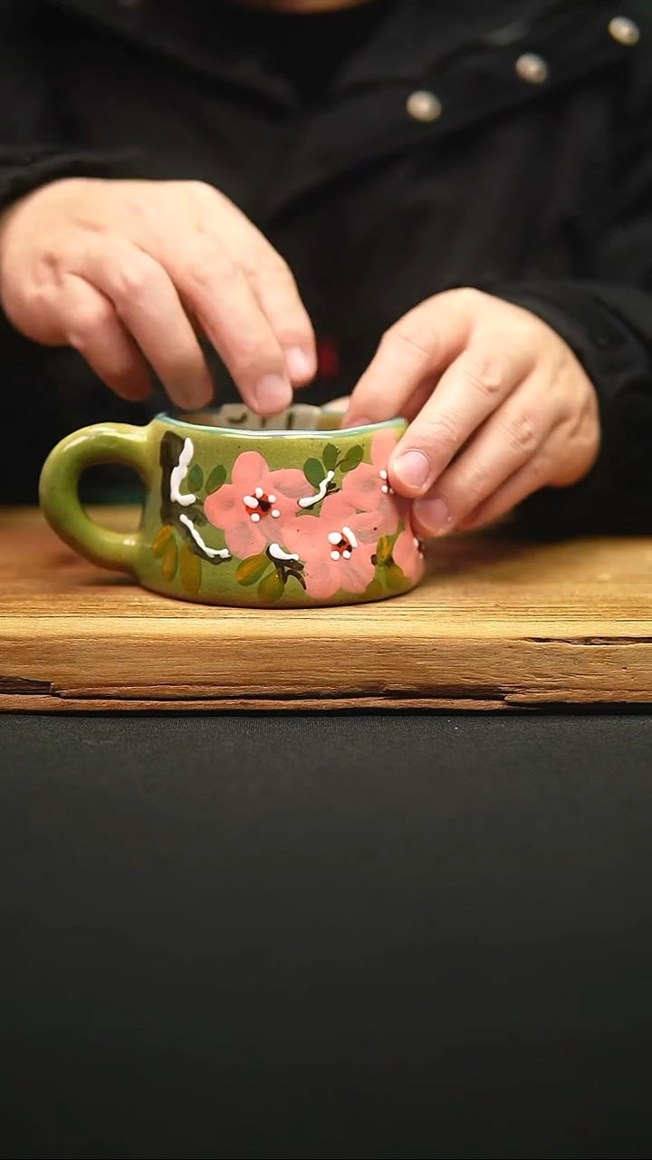 @@陶园瓷舍@@纯手工手绘@高温釉下彩