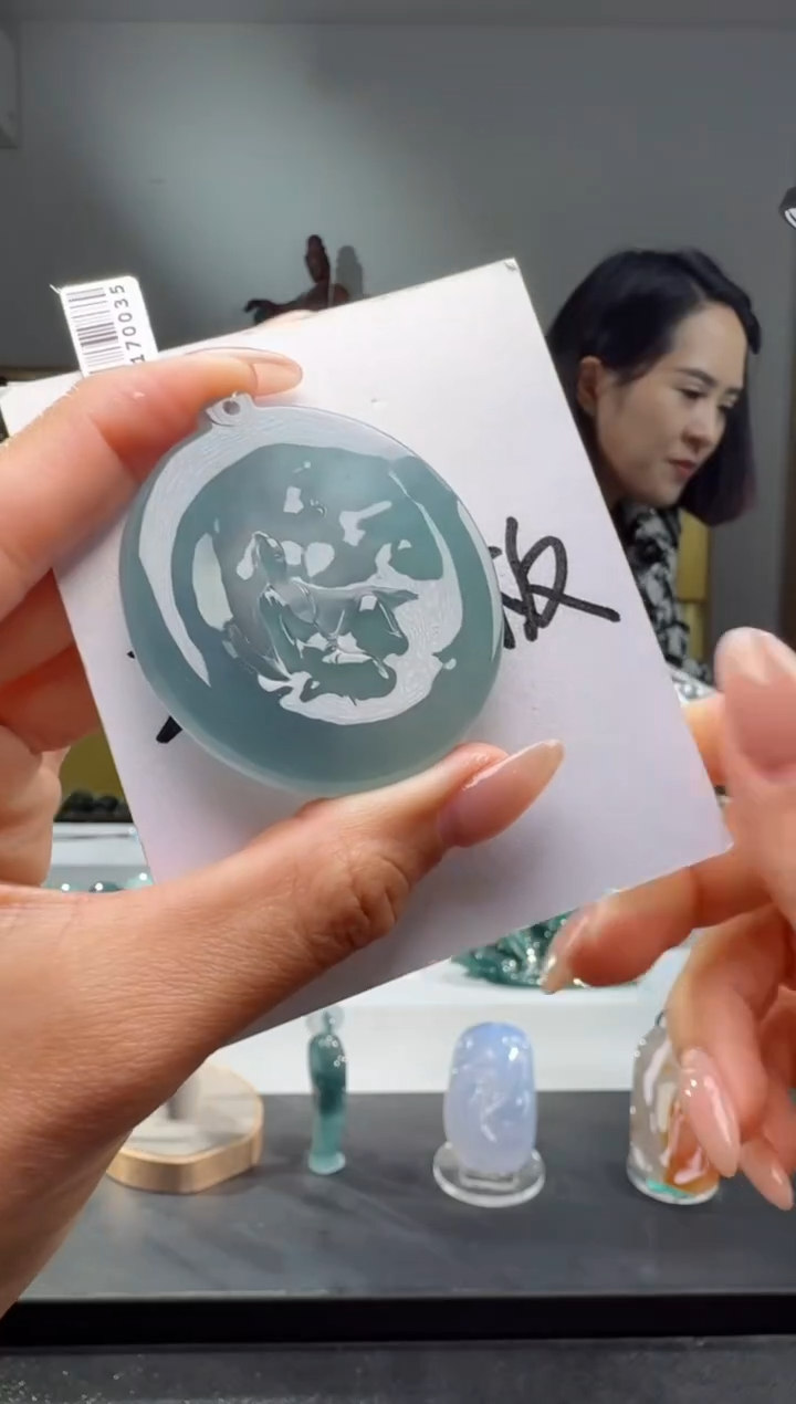 吊坠(不含链)未镶嵌翡翠C****.悟道