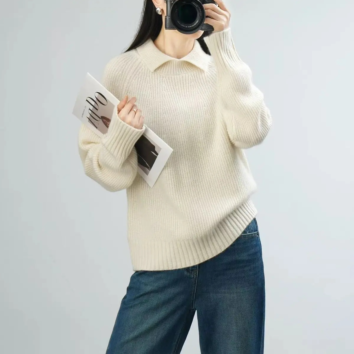 【运费补贴】2025秋冬显瘦宽松长袖针织开衫女清仓集合 300-355 