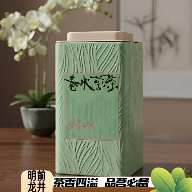 【龙井】新茶绿茶品鉴罐装50g/罐【罐子多种款/随机发1】