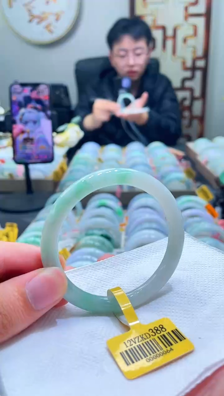 未镶嵌手镯翡翠010-54