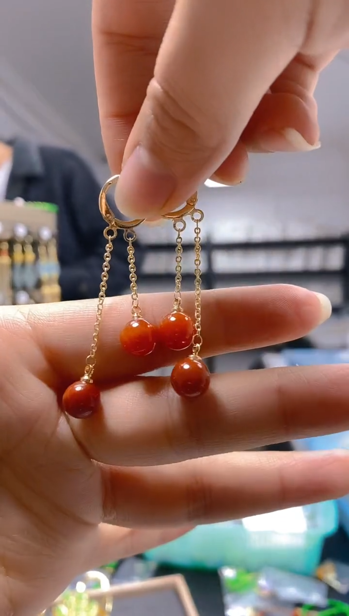 【闪购商品】翡翠耳饰合金0288翡翠耳包