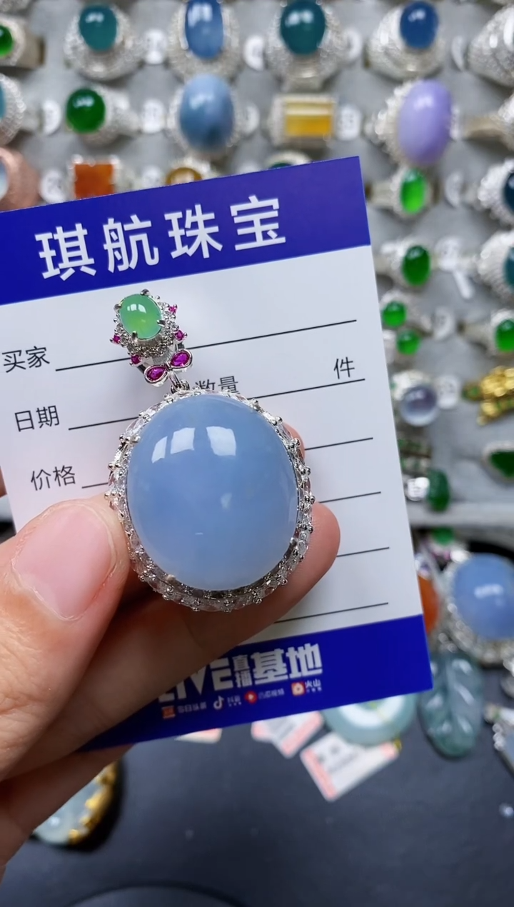 【闪购商品】翡翠颈饰未镶嵌00000443