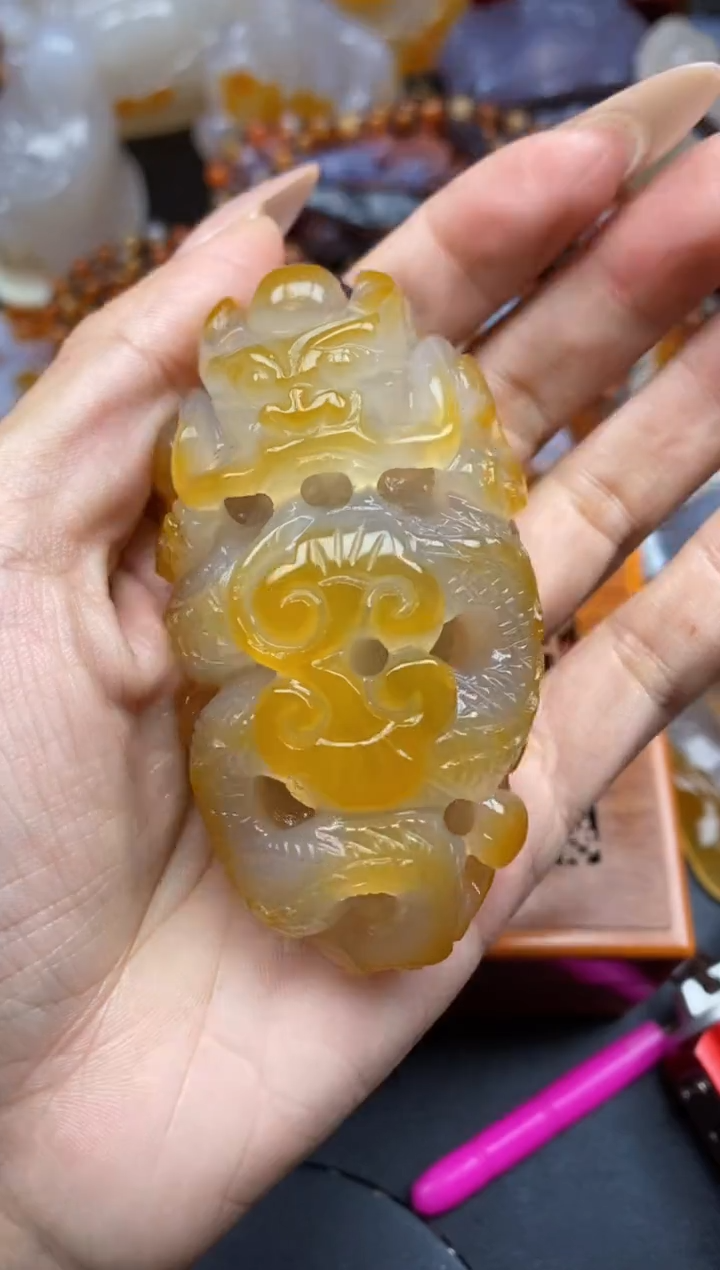 【闪购商品】玛瑙/玉髓颈饰未镶嵌ll