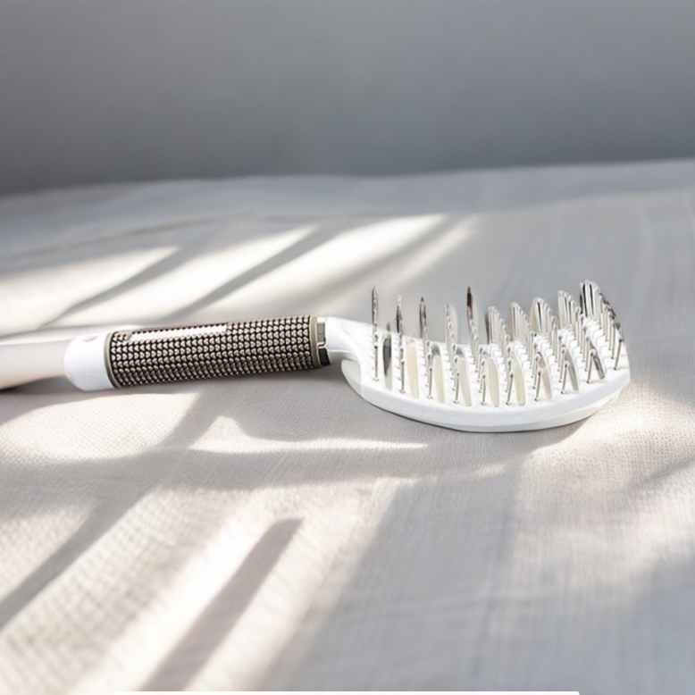 弯月梳子弧形大湾排骨梳背梳美发专用大板女男发型师蓬松理发店