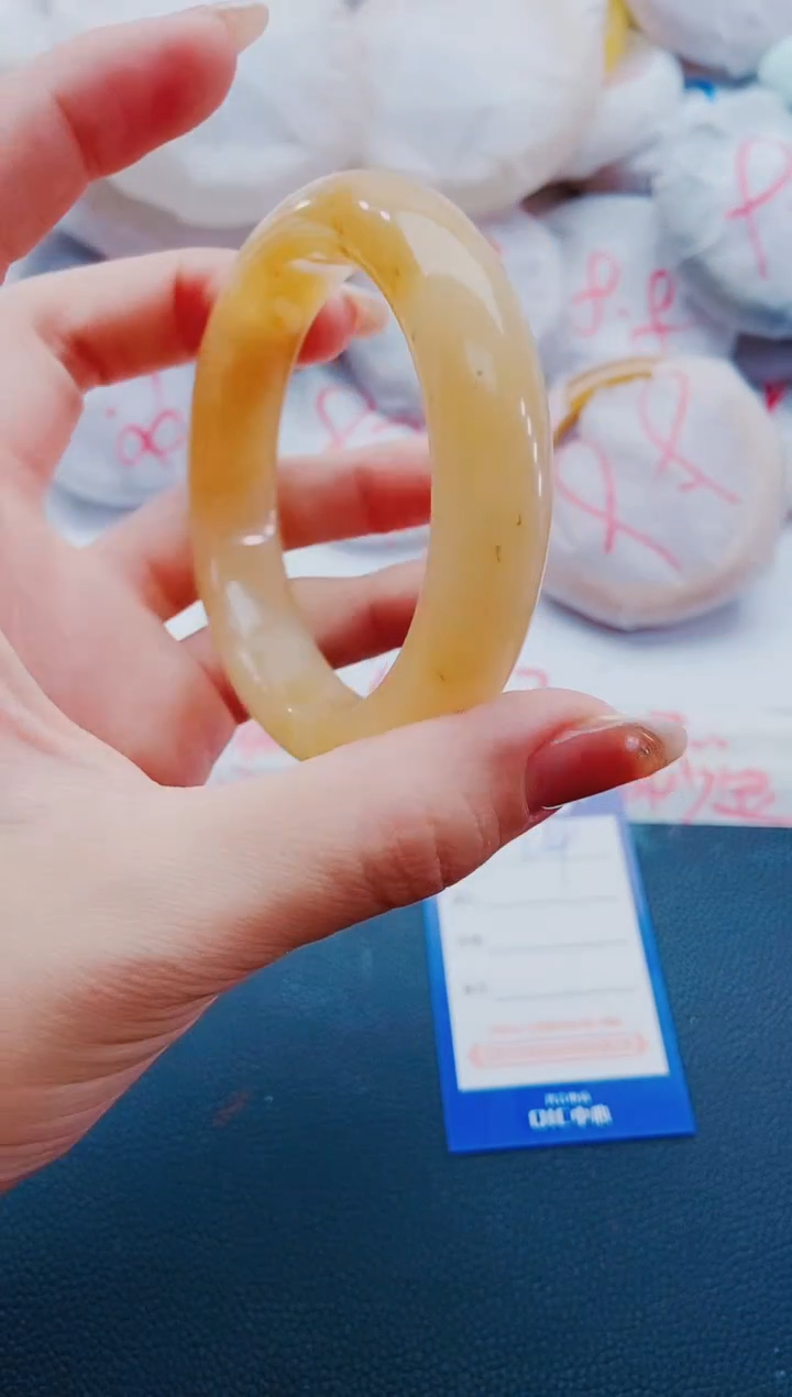 未镶嵌手镯石英质玉L49-58-59