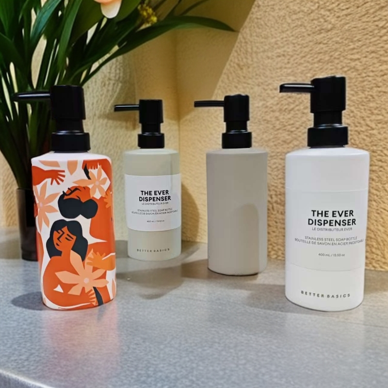 【XC-3487】不锈钢分装瓶400ML