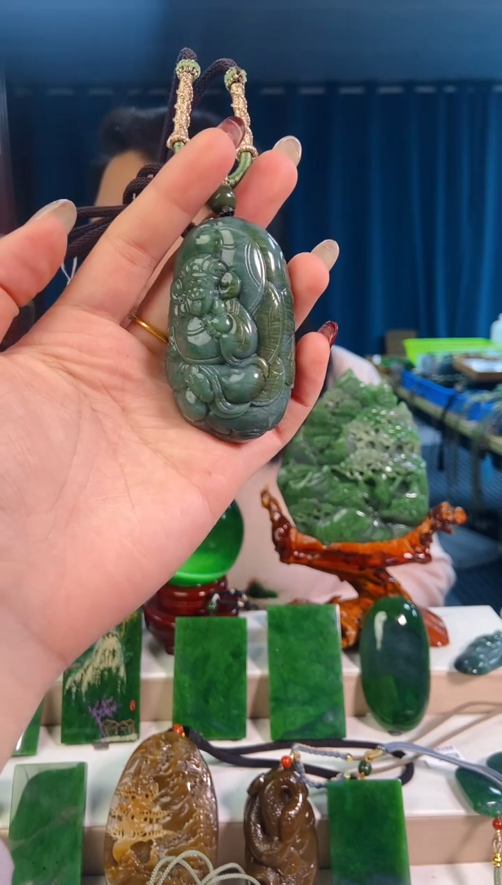 【闪购商品】和田玉挂件未镶嵌1